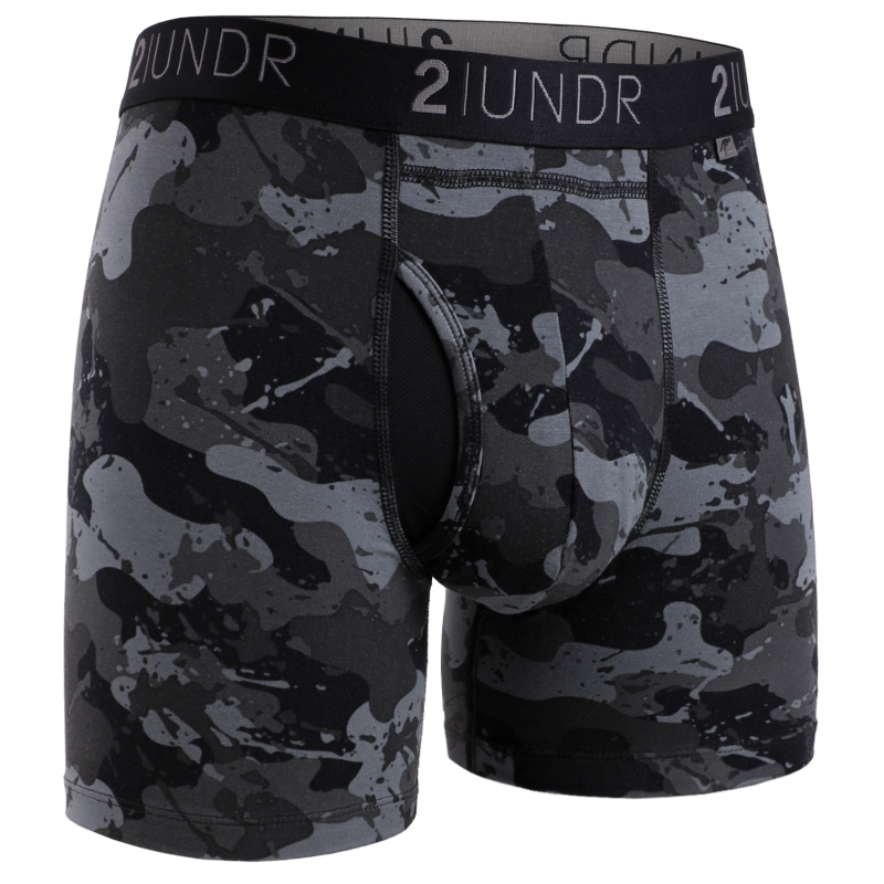 Swing Shift 6" Boxer Brief - Blackout