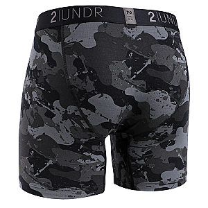 Swing Shift 6" Boxer Brief - Blackout