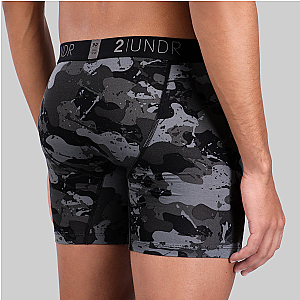 Swing Shift 6" Boxer Brief - Blackout
