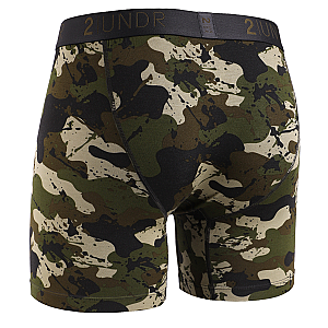 Swing Shift 6" Boxer Brief - Army