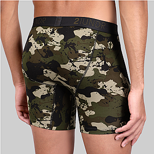 Swing Shift 6" Boxer Brief - Army