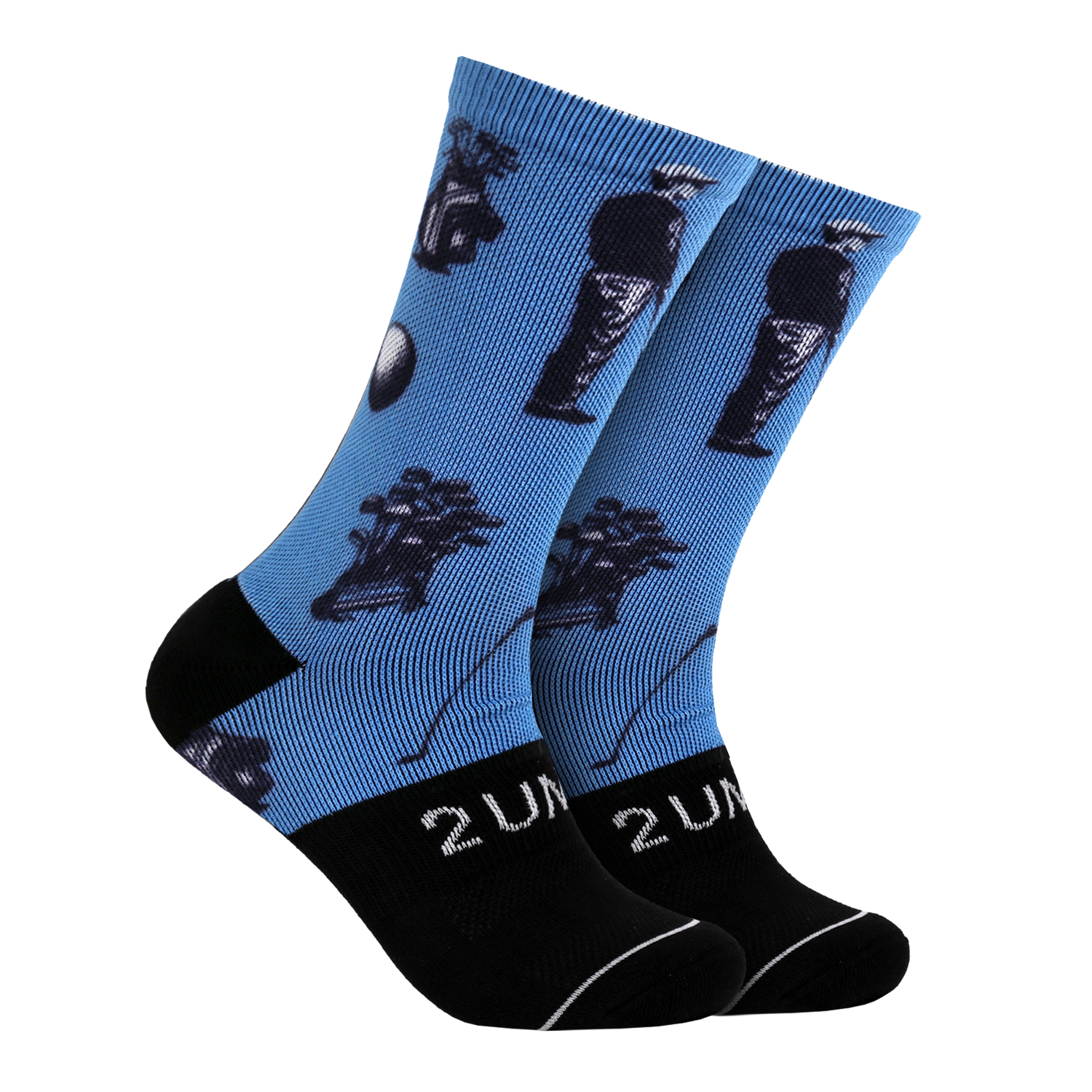 Flex Printed Crew Sock - Stroke Play
