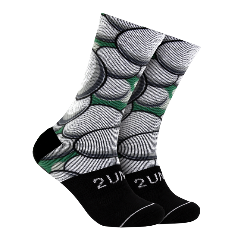 Flex Printed Crew Sock - Too Ballsey