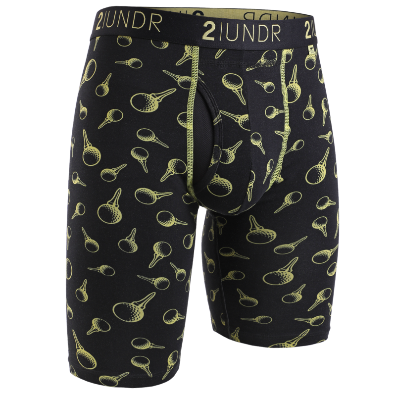 Swing Shift 9" Long Leg - Gold Tees