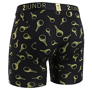 Swing Shift 6" Boxer Brief - Gold Tees