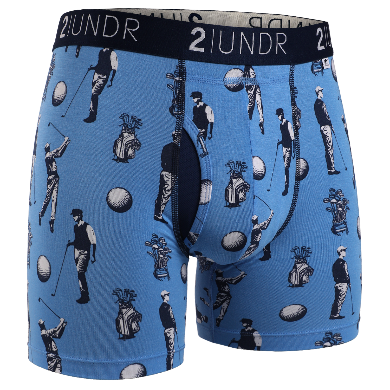 Swing Shift 6" Boxer Brief - Stroke Play