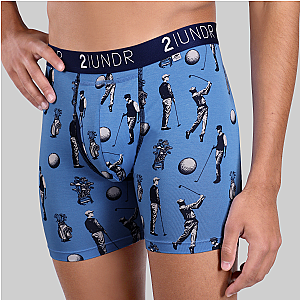Swing Shift 6" Boxer Brief - Stroke Play