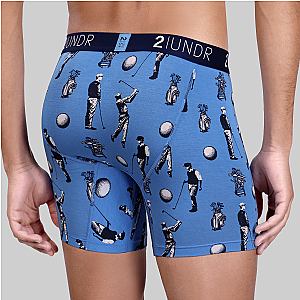 Swing Shift 6" Boxer Brief - Stroke Play