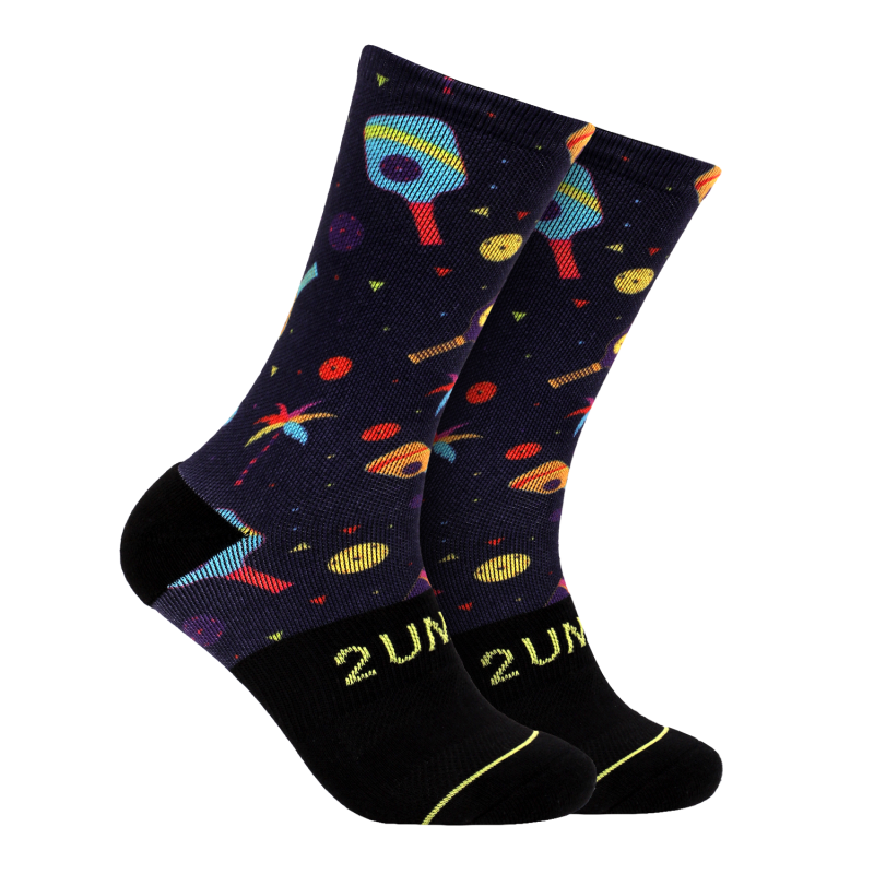 Flex Printed Crew Sock - Pickle Paradise