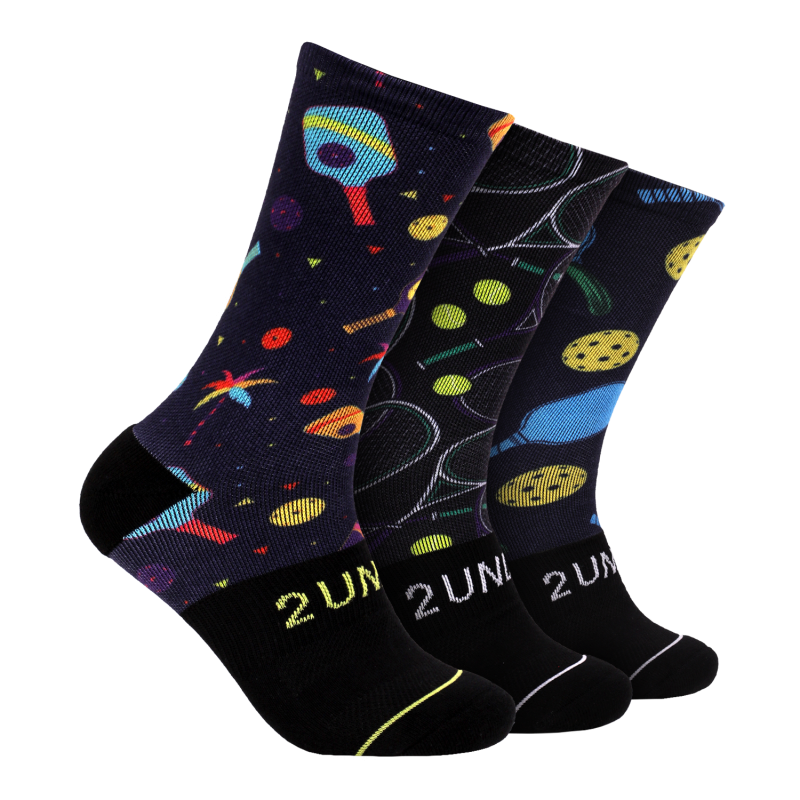 Flex Printed Crew Sock 3 Pack -  P Balls/Deuce/P Paradise