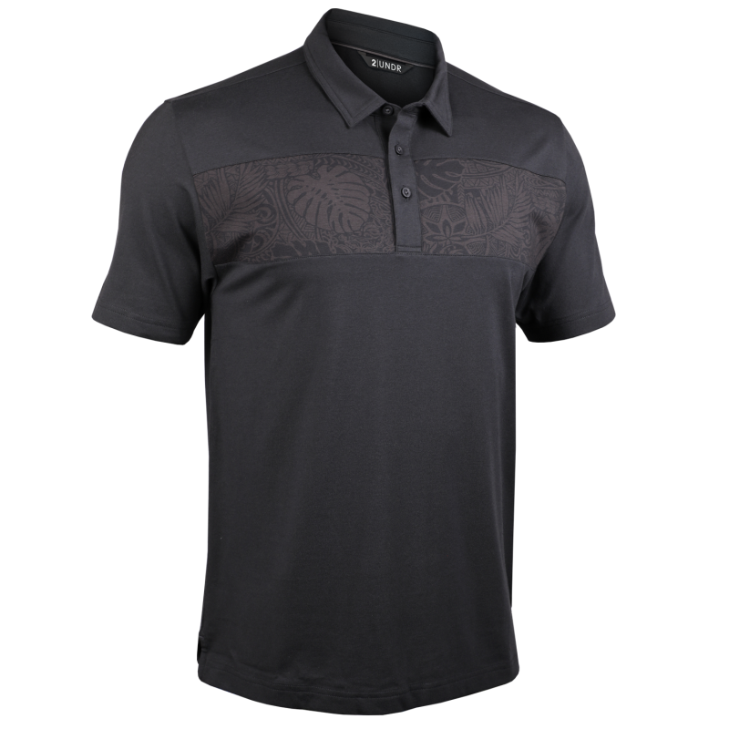 Short Sleeve Polo - The Pacino Polo - Coastal Black