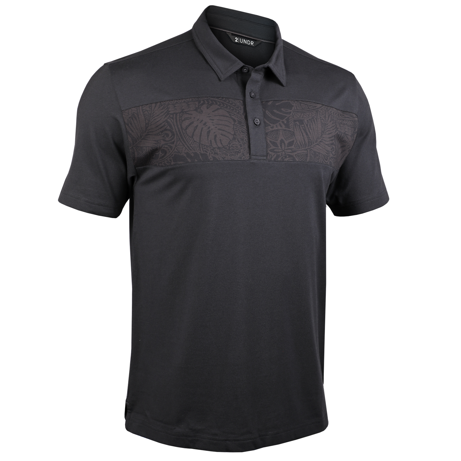 Short Sleeve Polo - The Pacino Polo - Coastal Black