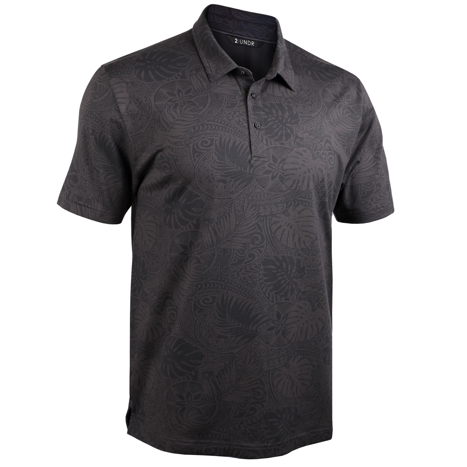 Short Sleeve Polo - The Ventura Polo - Coastal Black