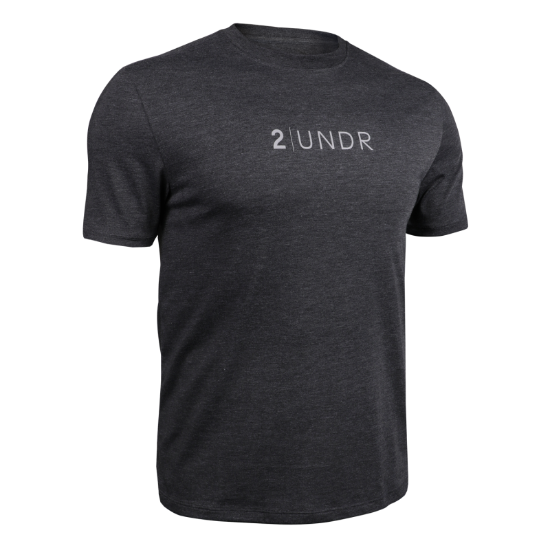 Branded All Day Crew Tee - Heathered Charcoal