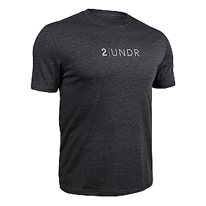 Branded All Day Crew Tee - Heathered Charcoal
