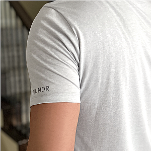 Branded All Day Crew Tee - Heathered Grey