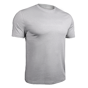 All Day Crew Tee - Heathered Grey