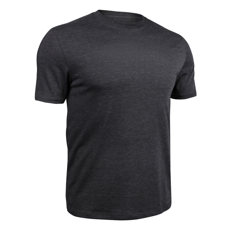 All Day Crew Tee - Heathered Charcoal