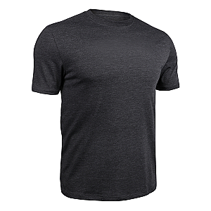All Day Crew Tee - Heathered Charcoal