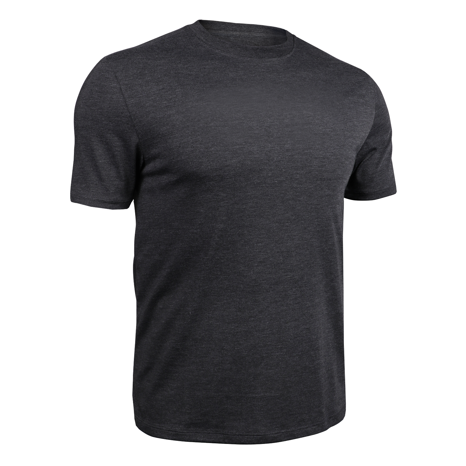 All Day Crew Tee - Heathered Charcoal