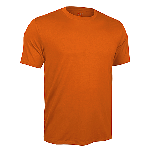 Luxury Crew Tee - Deep Orange