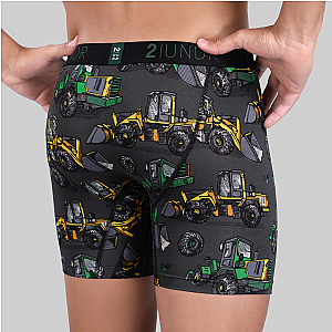 Swing Shift 6" Boxer Brief - Dirt Diggler