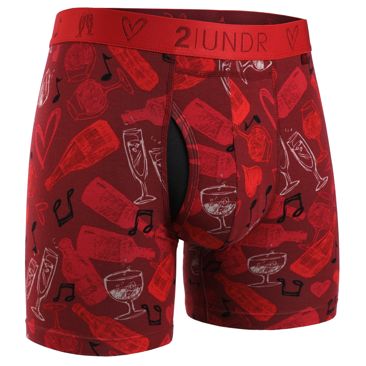 Swing Shift 6" Boxer Brief - Valentinto