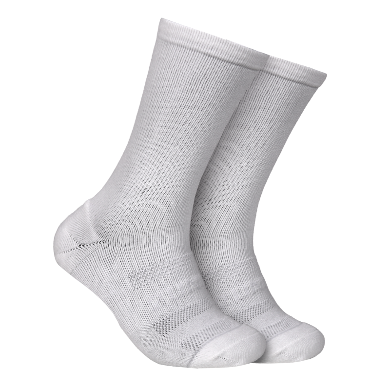 Sport Crew Sock - Solid White
