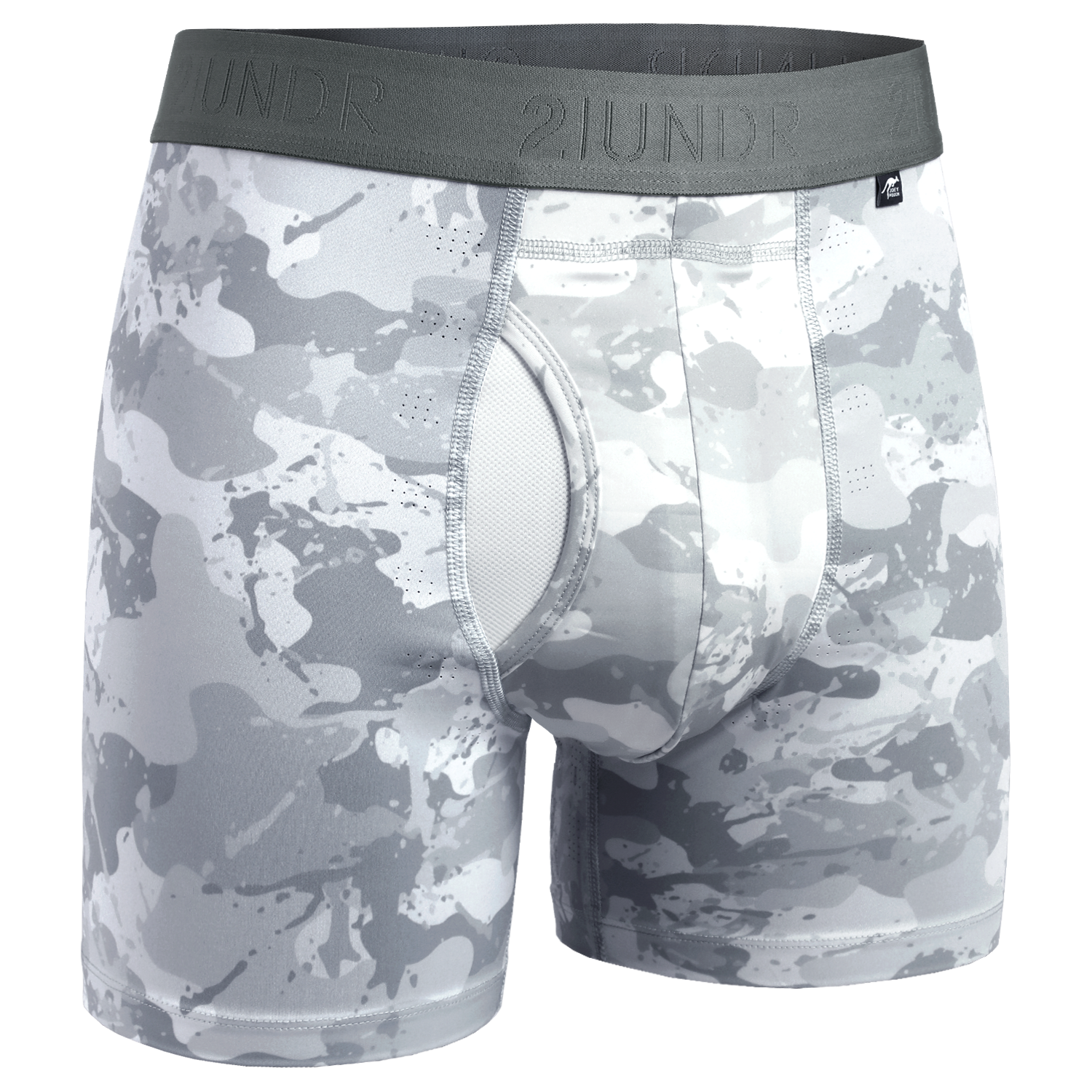 Sport Shift 6" Boxer Brief - Whiteout