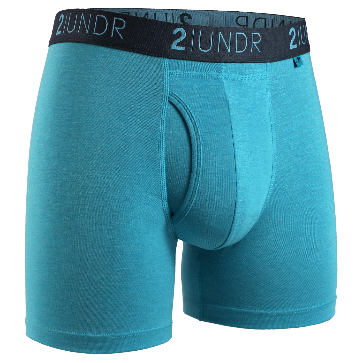Swing Shift 6" Boxer Brief - Turquoise