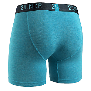 Swing Shift 6" Boxer Brief - Turquoise