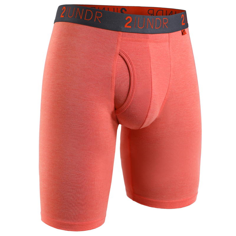 Swing Shift 9" Long Leg - Coral