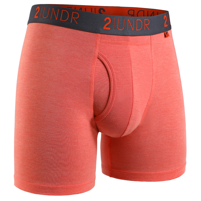 Swing Shift 6" Boxer Brief - Coral