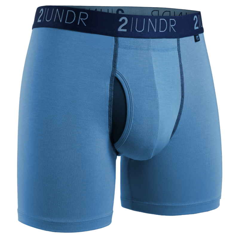 Swing Shift 6" Boxer Brief - Sky Blue