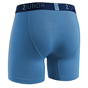 Swing Shift 6" Boxer Brief - Sky Blue
