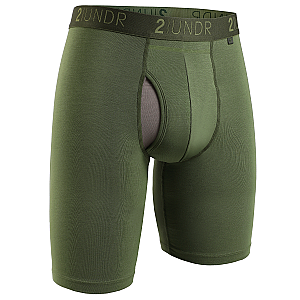 Swing Shift 9" Long Leg - Army Green