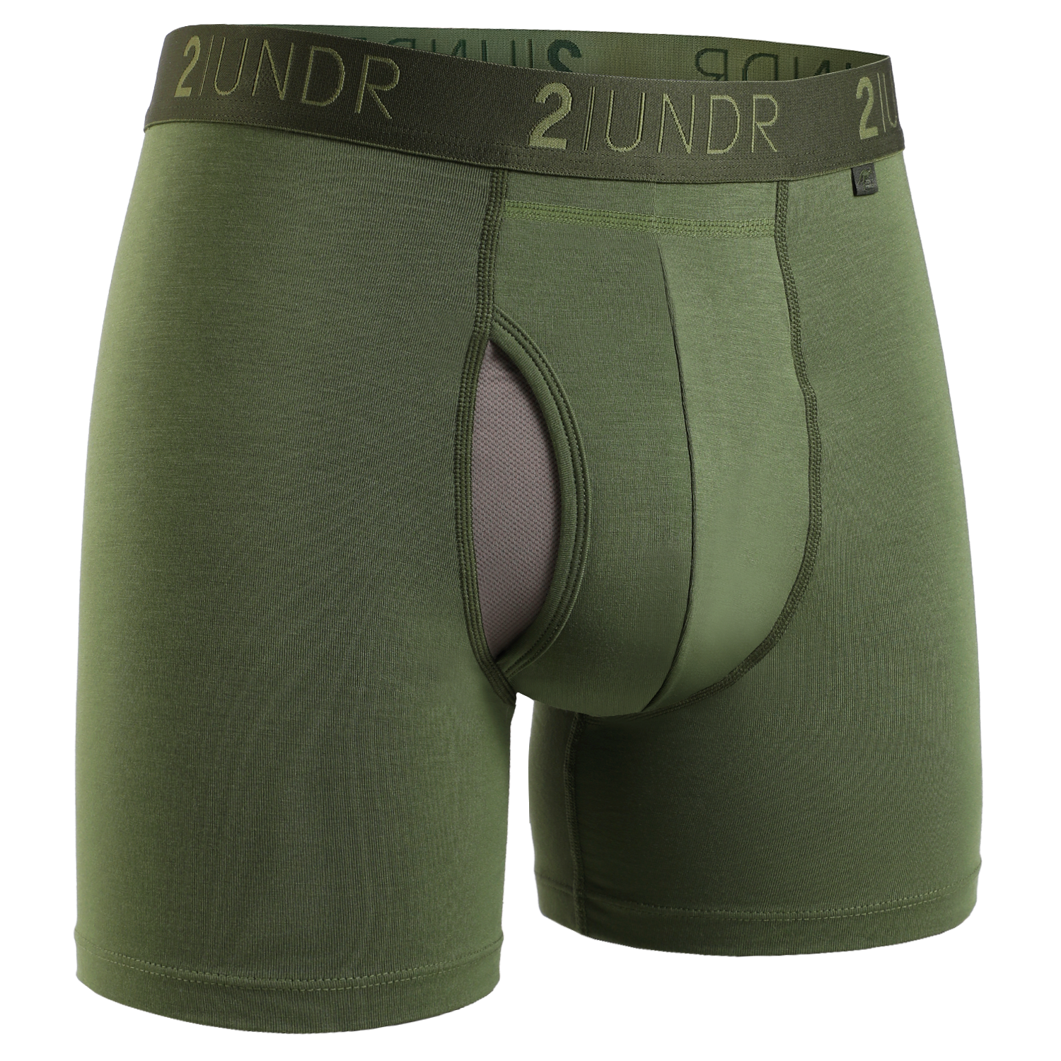 Swing Shift 6" Boxer Brief - Army Green