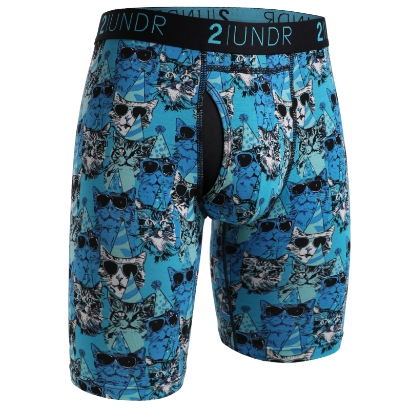 Swing Shift 9" Long Leg - Kitty Corner