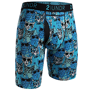 Swing Shift 9" Long Leg - Kitty Corner