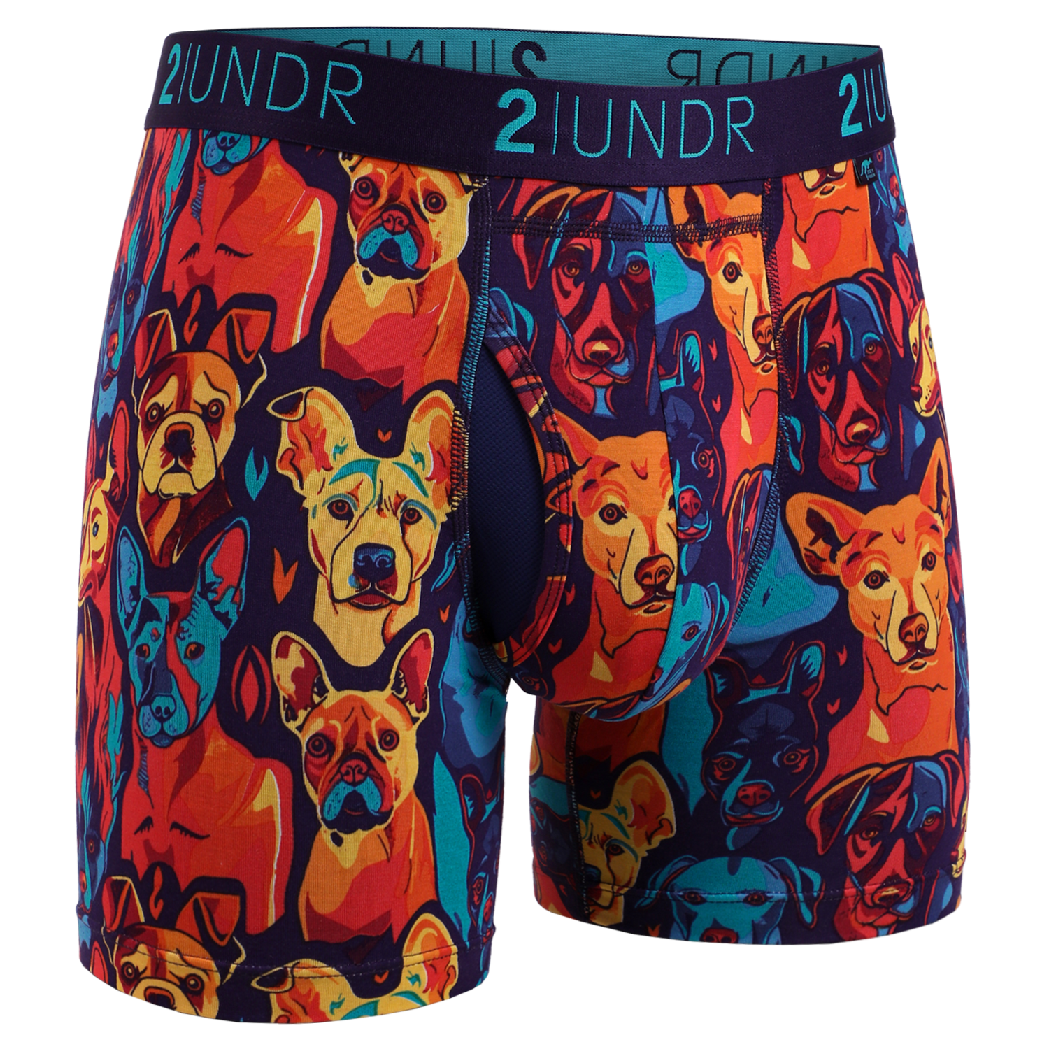 Swing Shift 6" Boxer Brief - Mans Best Friend