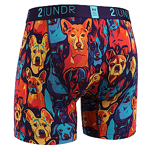 Swing Shift 6" Boxer Brief - Mans Best Friend