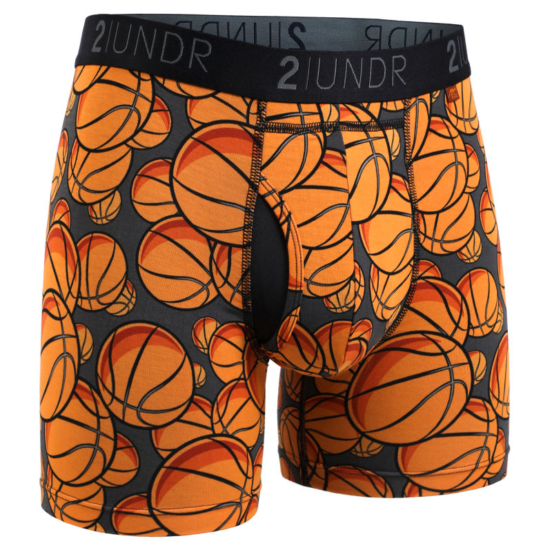Swing Shift 6" Boxer Brief - Hoops