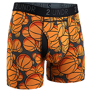 Swing Shift 6" Boxer Brief - Hoops