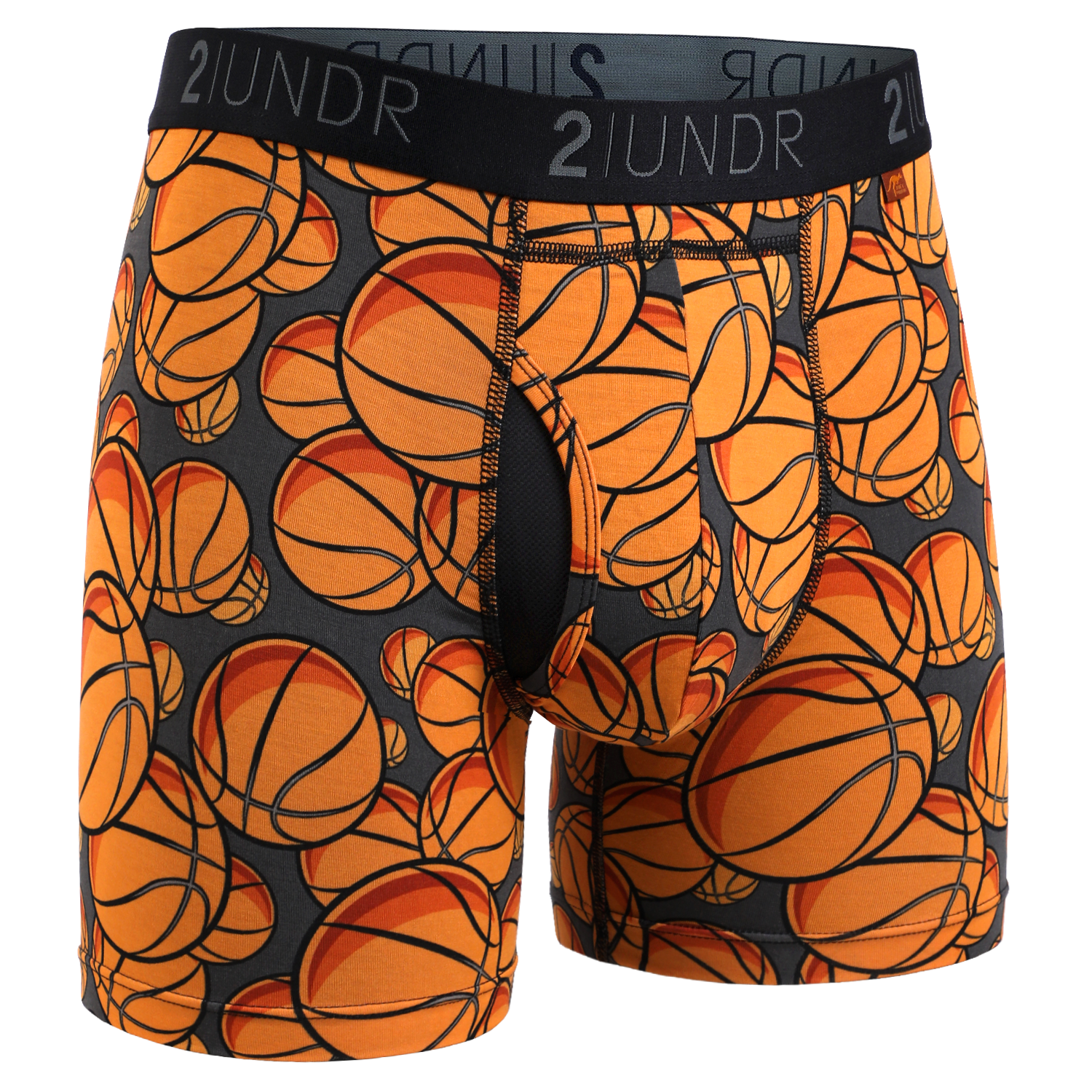 Swing Shift 6" Boxer Brief - Hoops