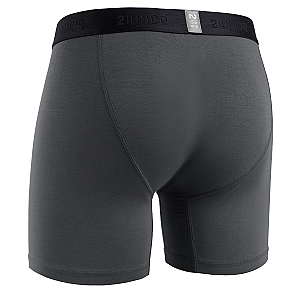 Day Shift 6" Boxer Brief - Grey