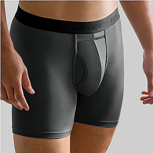 Day Shift 6" Boxer Brief - Grey