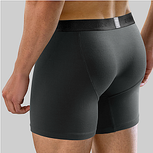 Day Shift 6" Boxer Brief - Grey