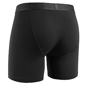 Day Shift 6" Boxer Brief - Black