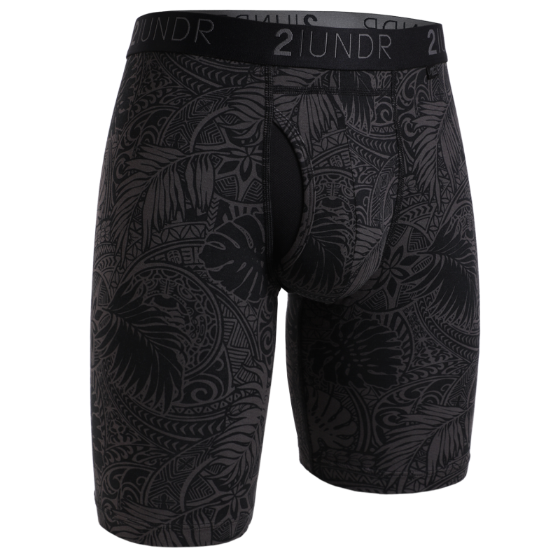 Swing Shift 9" Long Leg - Coastal Black