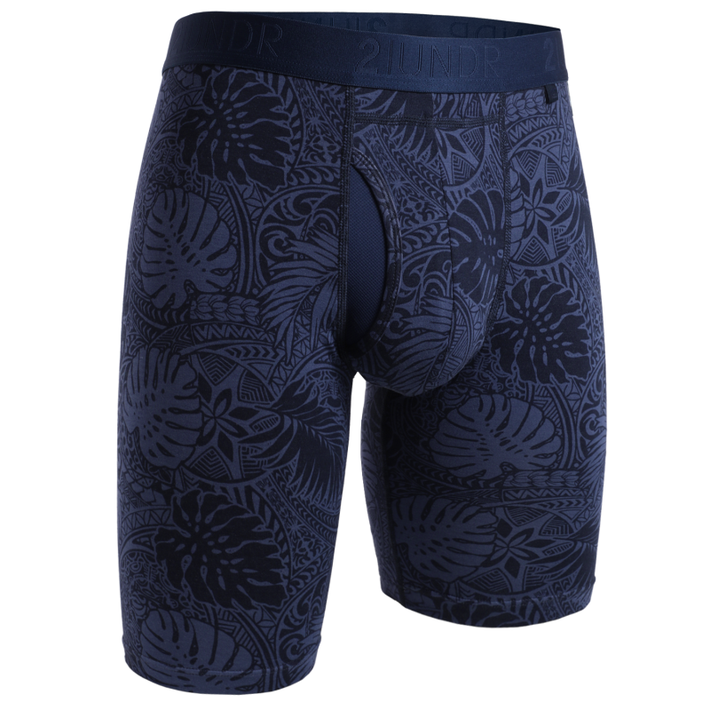 Swing Shift 9" Long Leg - Coastal Blue